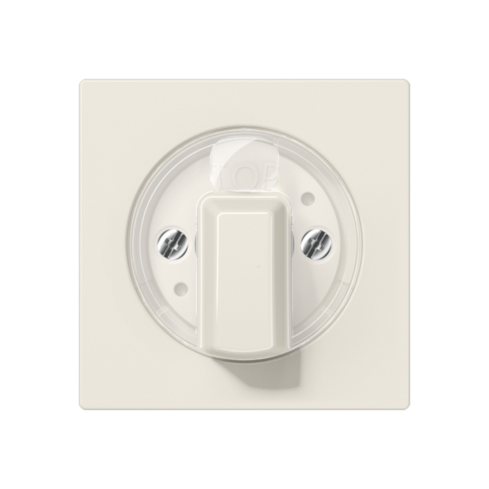 Jung Jung knop DRAAI-rolluikschakelaar wit (creme) A1541