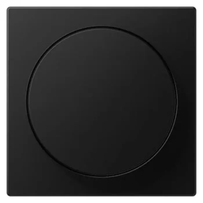 Jung Jung A range bedieningselement dimmer draaiknop zwart - A1740BFSWM