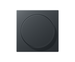 Jung Jung A500 afdekking voor draaidimmer antraciet - A1740BFANM