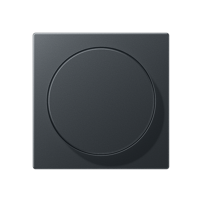 Jung Jung A500 afdekking voor draaidimmer antraciet - A1740BFANM