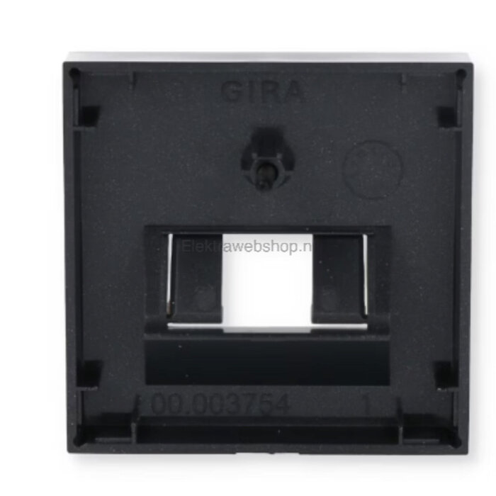 Gira Gira Afdekplaat RJ45 / RJ11 enkel en dubbel antraciet 027028