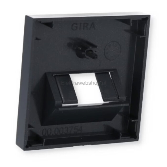 Gira Gira Afdekplaat RJ45 / RJ11 enkel en dubbel antraciet 027028