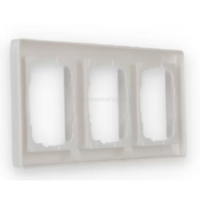 Gira Gira Afdekraam 3 voudig Zuiver wit (hagelwit) 021303