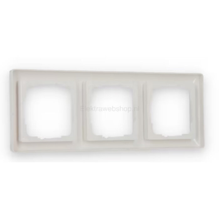 Gira Gira Afdekraam 3 voudig Zuiver wit (hagelwit) 021303