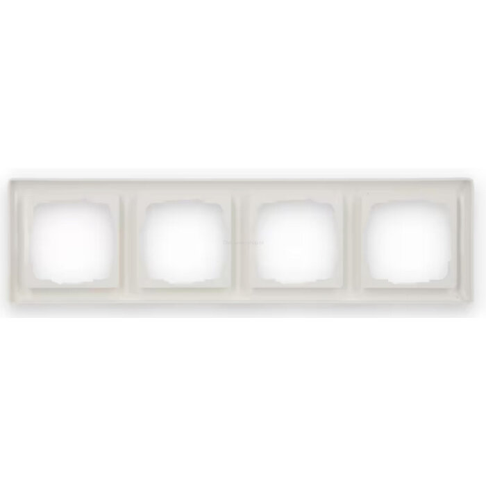 Gira Gira Afdekraam 4 voudig Zuiver wit (hagelwit) 021403