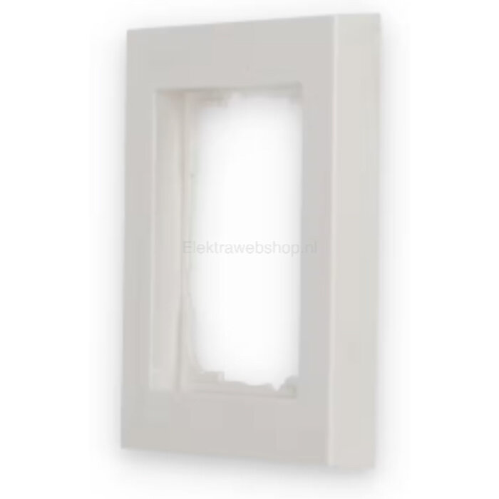 Gira Gira E2 Afdekraam 1 voudig zuiver wit (hagelwit) 021129