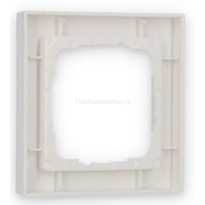 Gira Gira E2 Afdekraam 1 voudig zuiver wit (hagelwit) 021129