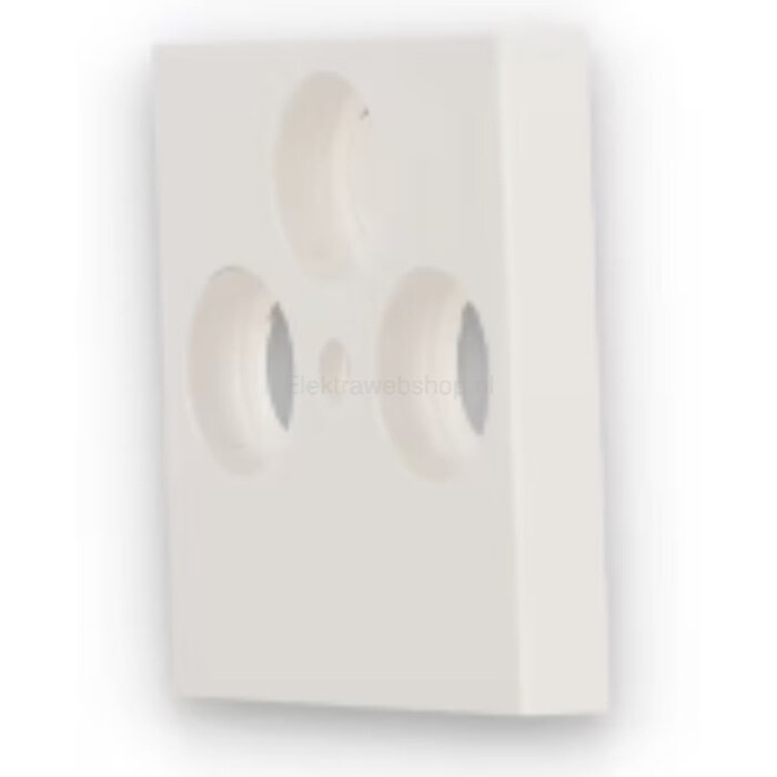 Gira Gira Centraalplaat CAI Zuiver wit (hagelwit) 086903