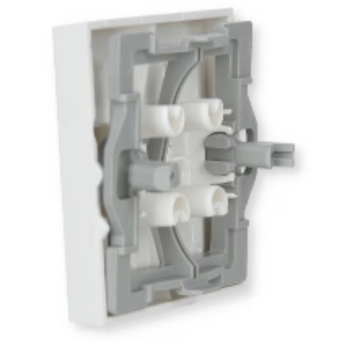 Gira Gira Bedieningswip rolluikschakelaar druk Zuiver wit (hagelwit) 029403