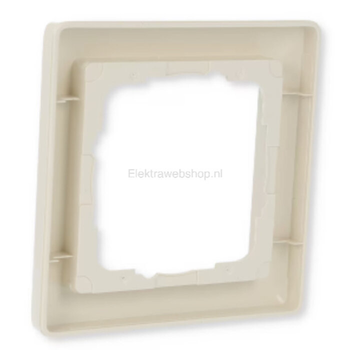 Gira Gira Afdekraam 1 voudig Wit (creme) 021101