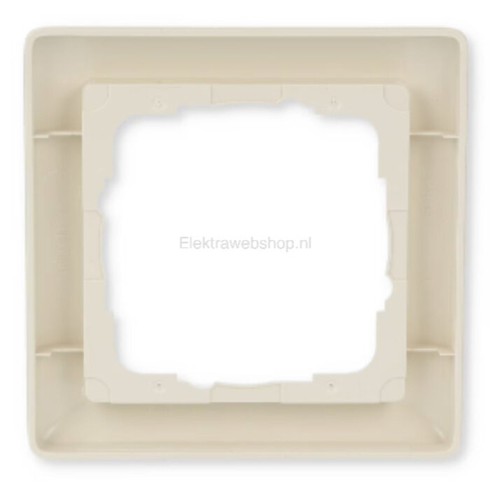 Gira Gira Afdekraam 1 voudig Wit (creme) 021101