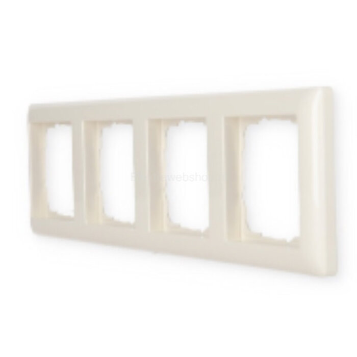 Gira Gira Afdekraam 4 voudig Wit (creme) 021401