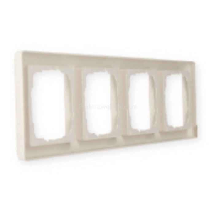 Gira Gira Afdekraam 4 voudig Wit (creme) 021401