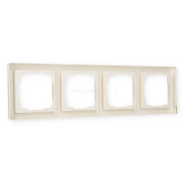 Gira Gira Afdekraam 4 voudig Wit (creme) 021401