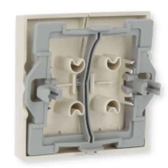 Gira Gira Bedieningswip serie/wissel-wissel Wit (creme) 029501