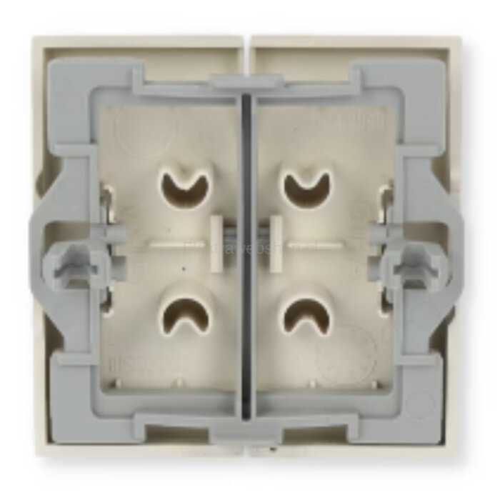 Gira Gira Bedieningswip serie/wissel-wissel Wit (creme) 029501