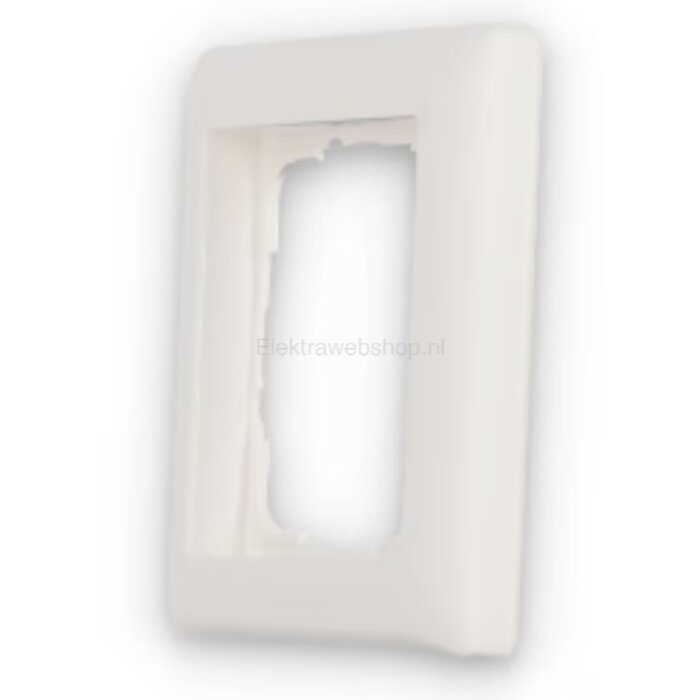 Gira Gira Afdekraam 1 voudig Zuiver wit (hagelwit) MAT 021104