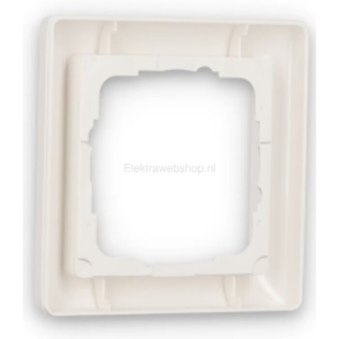 Gira Gira Afdekraam 1 voudig Zuiver wit (hagelwit) MAT 021104