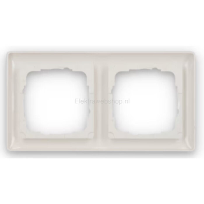 Gira Gira Afdekraam 2 voudig Zuiver wit (hagelwit) MAT 021204