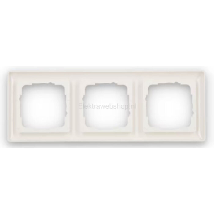 Gira Gira Afdekraam 3 voudig Zuiver wit (hagelwit) MAT 021304