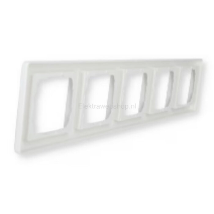 Gira Gira Afdekraam 5 voudig Zuiver wit (hagelwit) MAT 021504