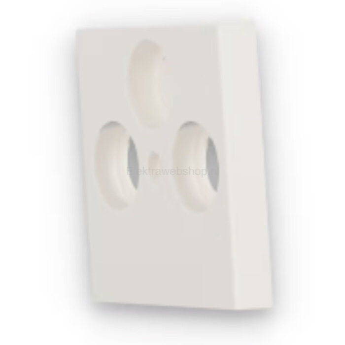 Gira Gira Centraalplaat CAI Zuiver wit (hagelwit) MAT 086927