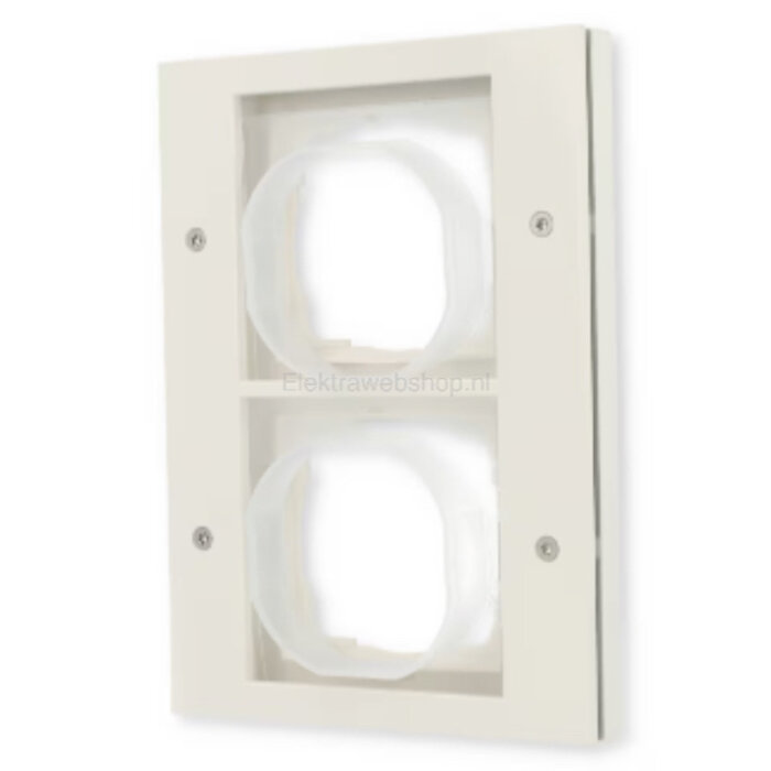 Gira Gira TX44 waterdicht Afdekraam 2 voudig Zuiver wit (hagelwit) 021266