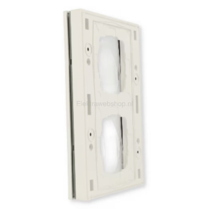 Gira Gira TX44 waterdicht Afdekraam 2 voudig Zuiver wit (hagelwit) 021266