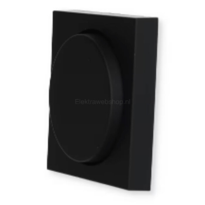 Gira Gira Draaiknop dimmer Mat Zwart 0650005