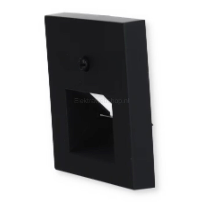 Gira Gira Afdekplaat RJ45 / RJ11 Mat Zwart 0270005