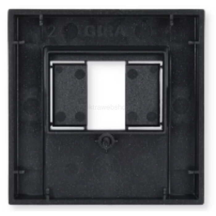 Gira Gira Centraalplaat multimedia Mat Zwart 0276005