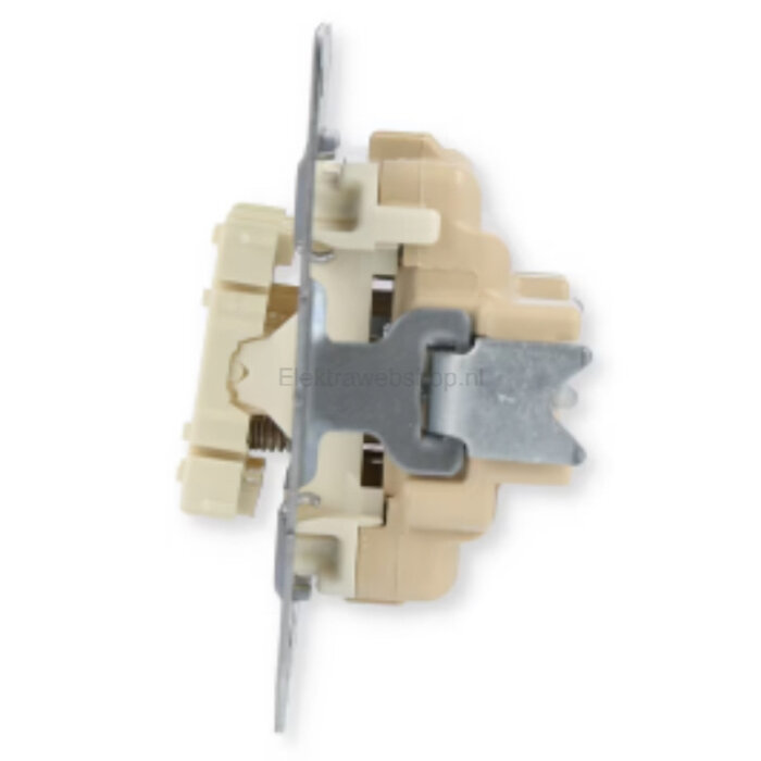 Jung Jung Dubbele pulsschakelaar (serie) met gescheiden circuit 539U