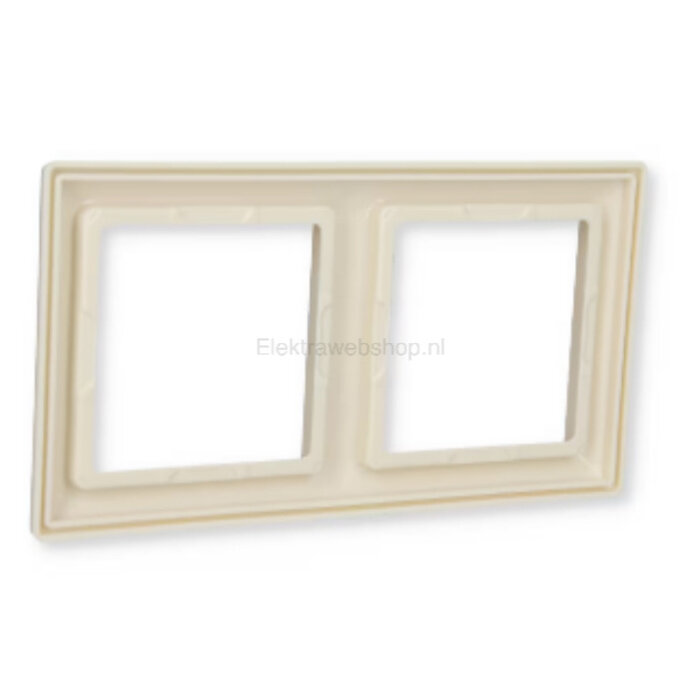 Jung Jung Afdekraam 2 voudig wit (creme) AS582