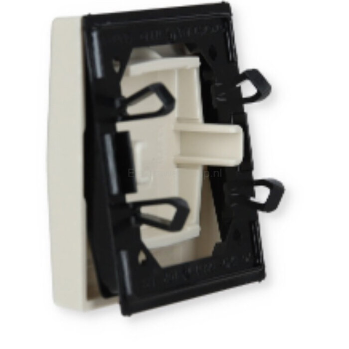 Jung Jung Bedieningswip wissel/kruis wit (creme) AS591