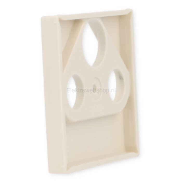 Jung Jung Inzetplaat COAX +SATELLIET creme wit A561PLSAT