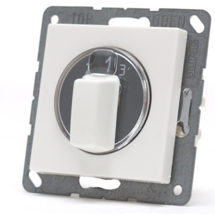 Jung Jung 3-standenschakelaar Alpinwit (hagelwit) A1504.10NWW