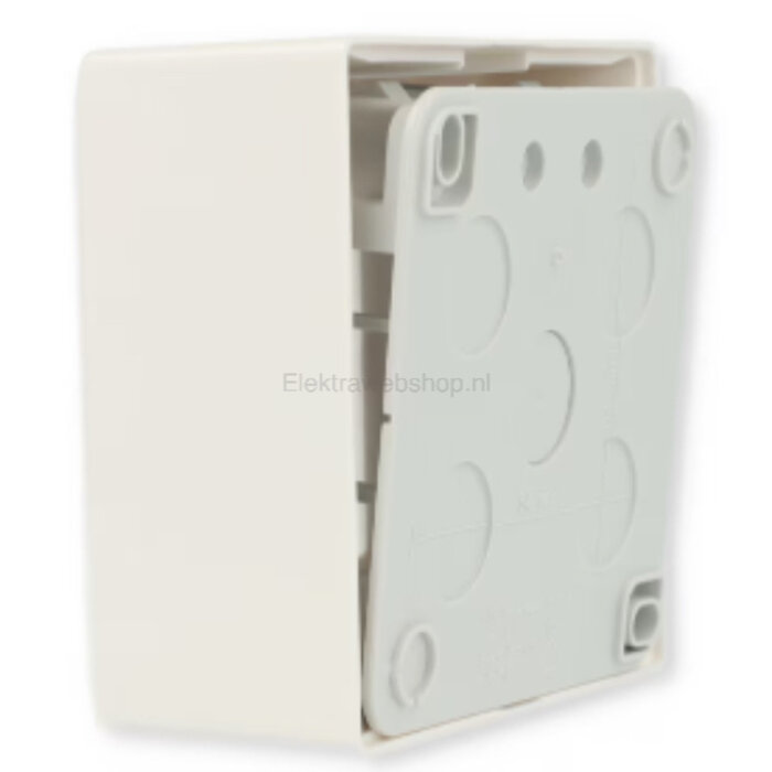 Jung Jung Opbouwrand 1V Alpinwit (hagelwit) AS581AWW