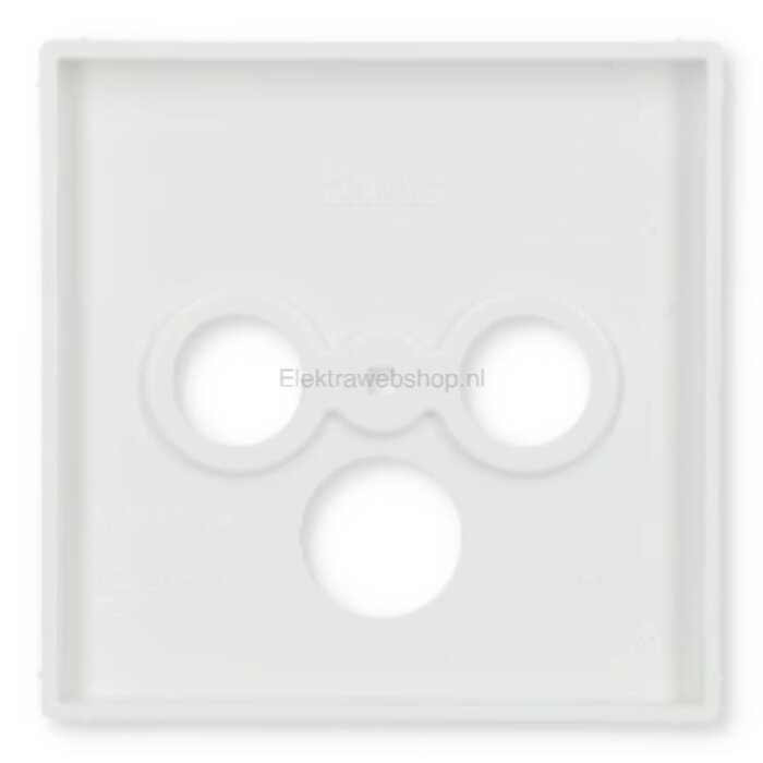 Jung Jung LS990 inzetplaat COAX +SATELLIET alpinwit (hagelwit) LS990SATWW