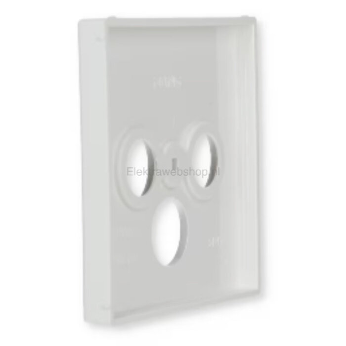 Jung Jung LS990 inzetplaat COAX +SATELLIET alpinwit (hagelwit) LS990SATWW