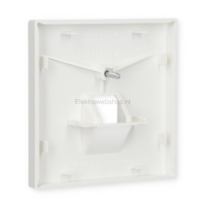 Jung Jung LS990 afdekplaat 1xRJ45/RJ11 alpinwit (hagelwit) LS969-1UAWW