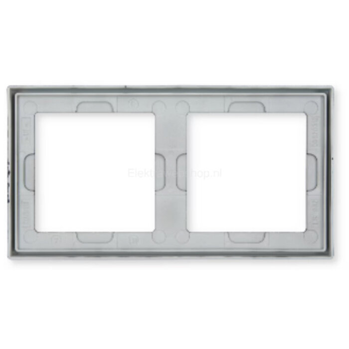 Jung Jung LS990 afdekraam 2-voudig grafietzwart mat LS982SWM
