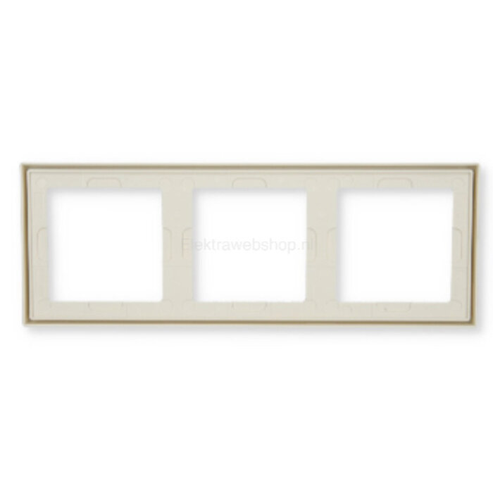 Jung Jung LS990 afdekraam 3-voudig crème - LS983W