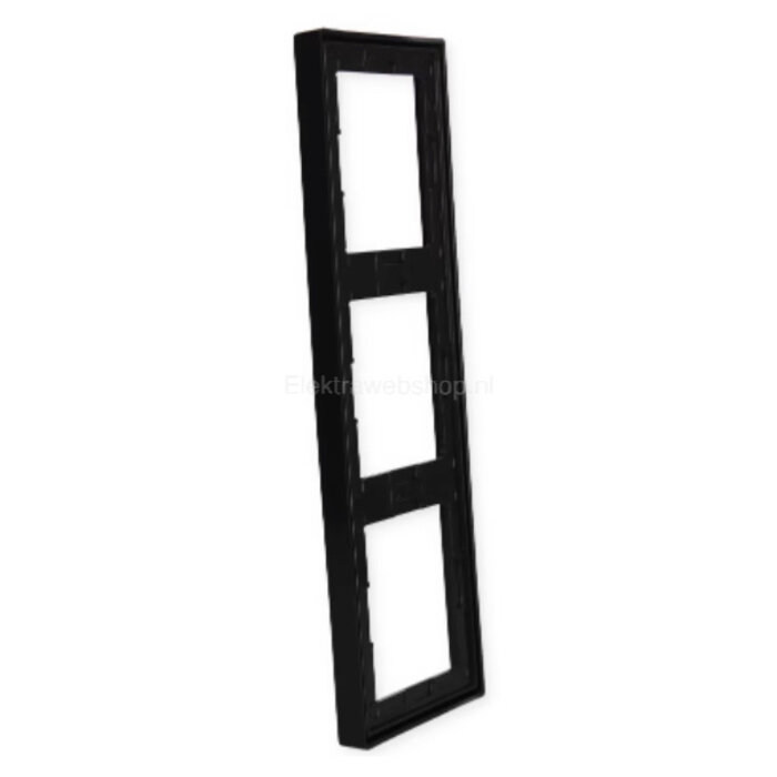 Jung Jung LS990 afdekraam 3-voudig zwart - LS983SW