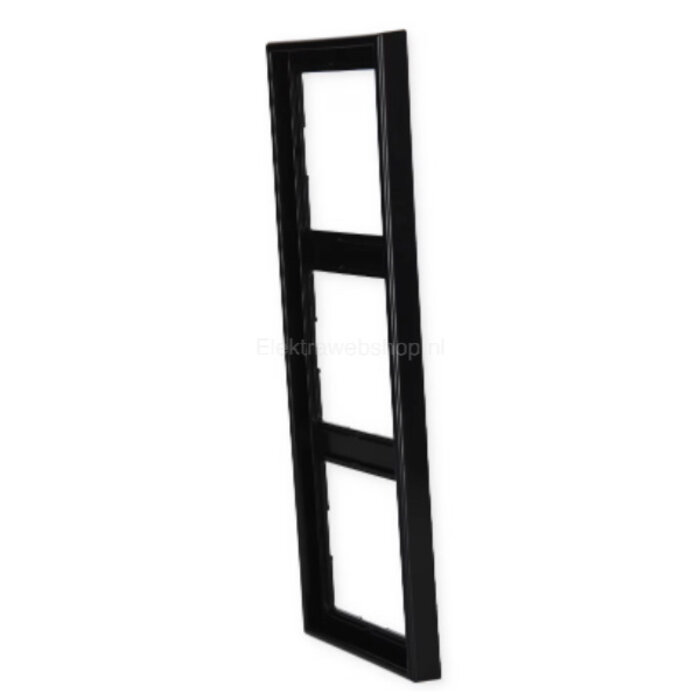 Jung Jung LS990 afdekraam 3-voudig zwart - LS983SW