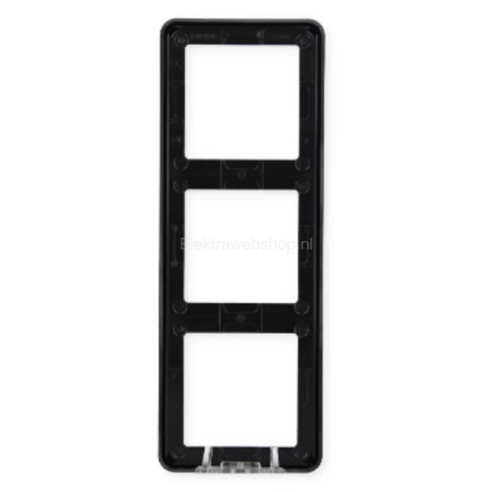 Jung Jung CD500 afdekraam 3-voudig zwart - CD583SW