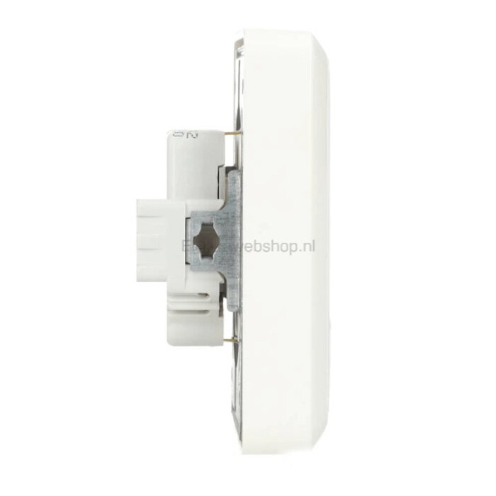 Jung Jung CD500 wandcontactdoos inbouw (stucwerk) ra 2V wit - CD5022NWW
