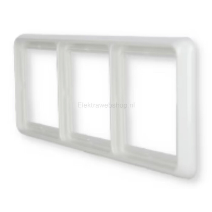 Jung Jung CD500 afdekraam 3-voudig alpinwit - CD583WW