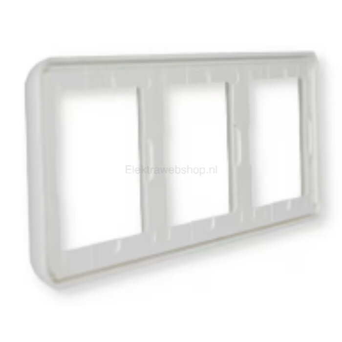 Jung Jung CD500 afdekraam 3-voudig alpinwit - CD583WW