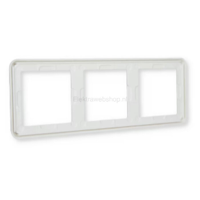 Jung Jung CD500 afdekraam 3-voudig alpinwit - CD583WW