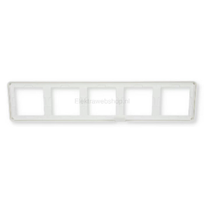 Jung Jung CD500 afdekraam 5-voudig alpinwit - CD585WW